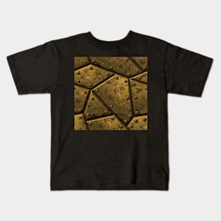 Armored Gold Kids T-Shirt